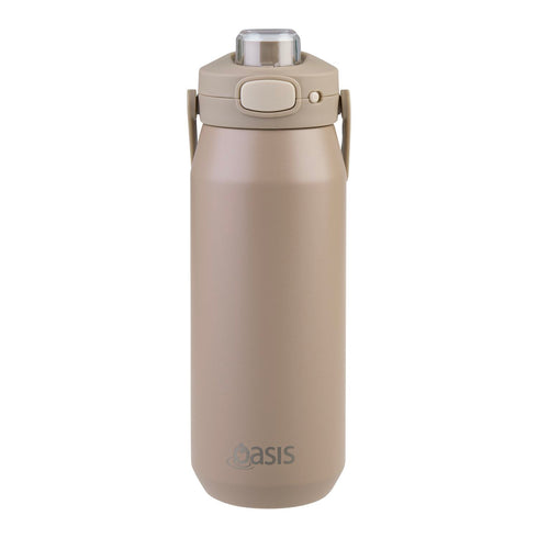 Oasis Ceramic S/S Triple Wall Capri Quick Release Drink Bottle Cap Only - Alabaster